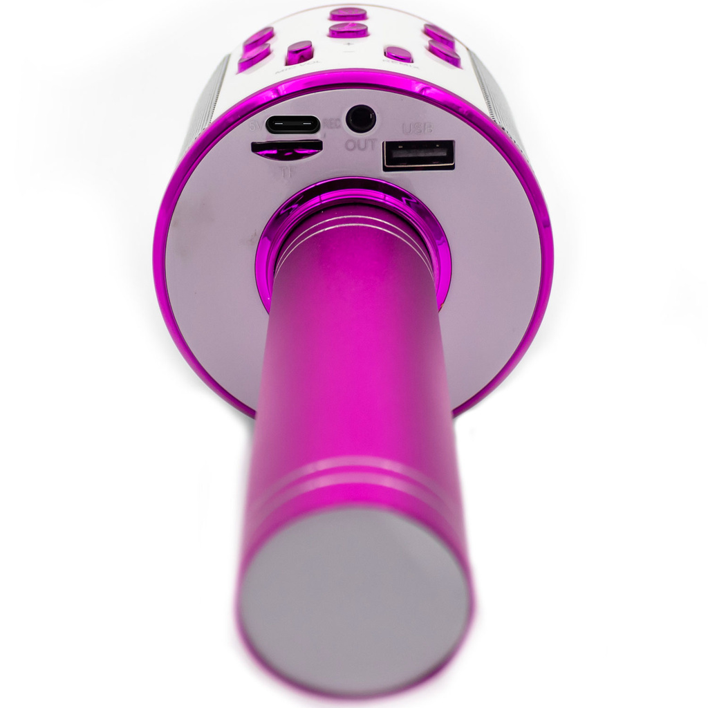 Karaoke-mikrofon Bluetooth Inbyggd högtalare KMS-20P Rosa