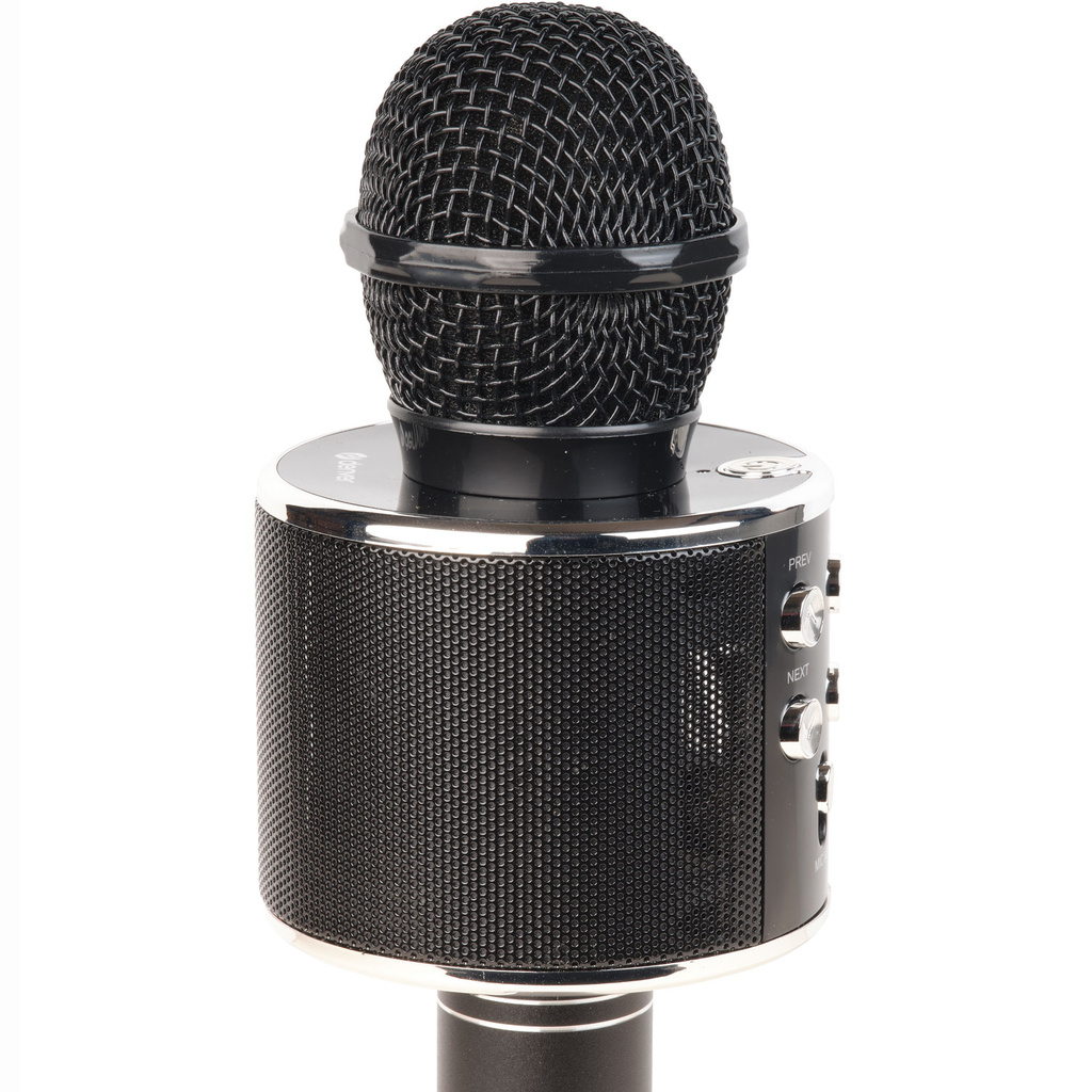 Karaoke-mikrofon Bluetooth Inbyggd högtalare KMS-20B Svart