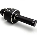 Karaoke-mikrofon Bluetooth Inbyggd högtalare KMS-20B Svart
