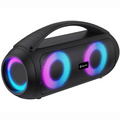 Högtalare Bluetooth 2x10W RMS Ljuseffekter Laddbart batteri BTG-616
