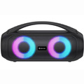 Högtalare Bluetooth 2x10W RMS Ljuseffekter Laddbart batteri BTG-616