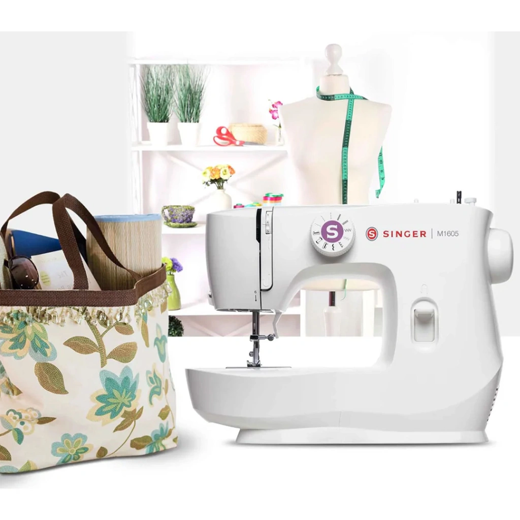Symaskin M1605 Mekanisk 6st sömmar LED belysning