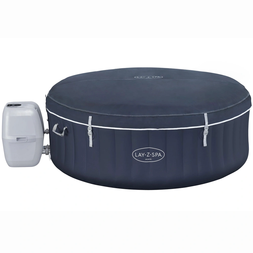 Lay-Z-Spa Miami EnergySense AirJet 4 Mörkblå 1.80m x 66cm
