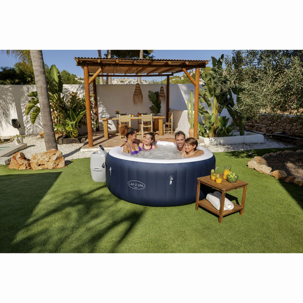Lay-Z-Spa® Miami EnergySense AirJet 4 Mörkblå 1.80m x 66cm