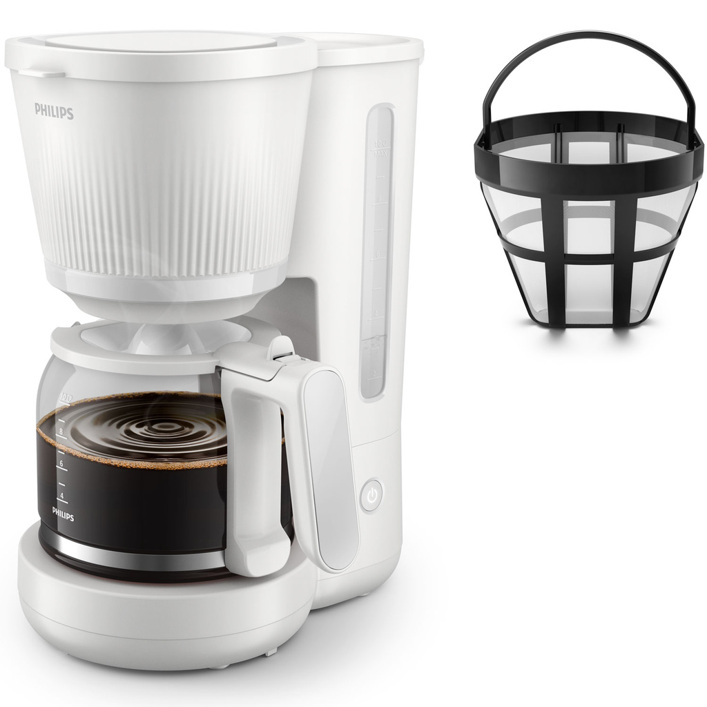 Coffee Maker HD7411/00 3000 Series Arctic White