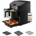 Airfryer 2 i 1 Kombination med Ugn 6,4 + 4,4 Liter