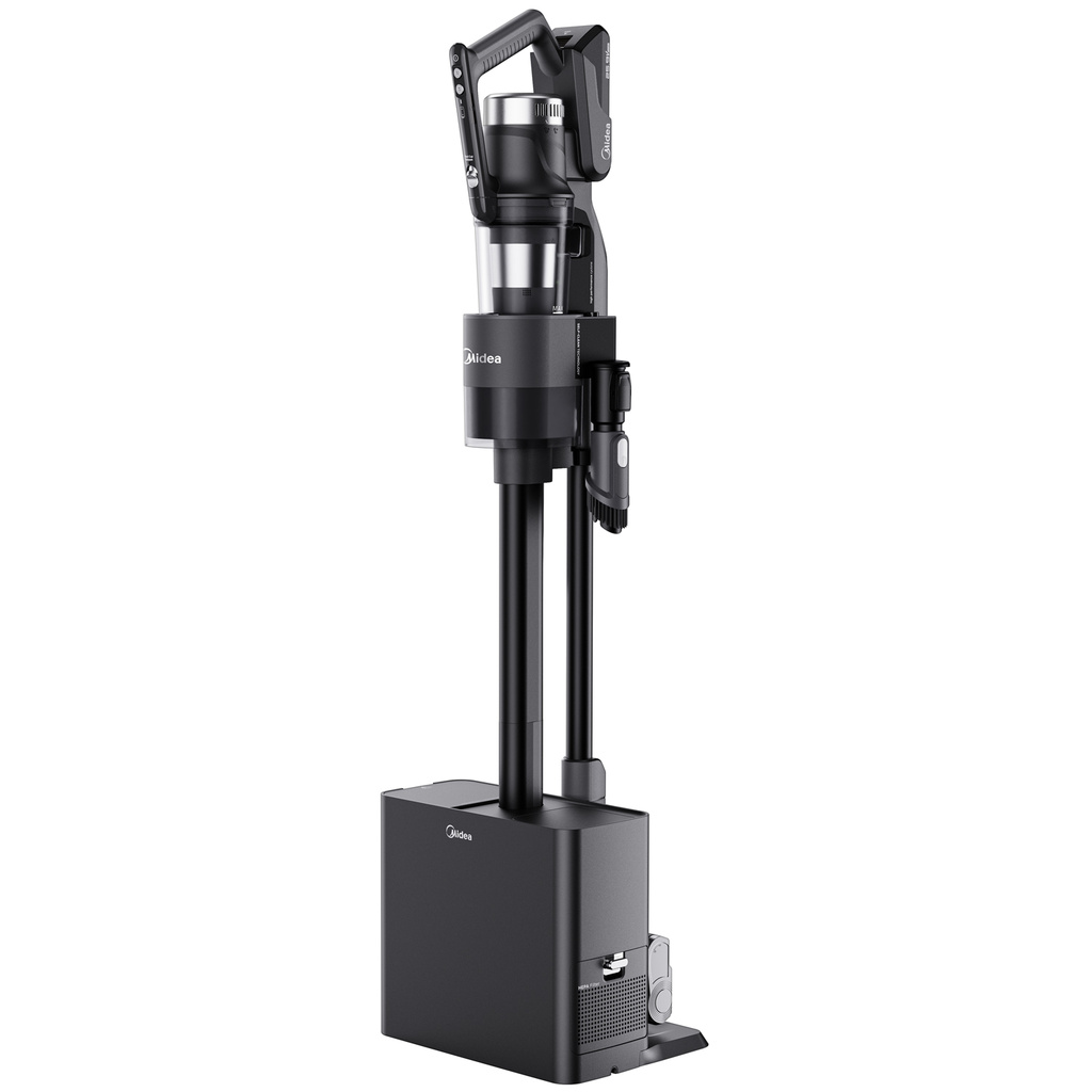 Skaftdammsugare med Tömningsstation, 350W BLDC Motor