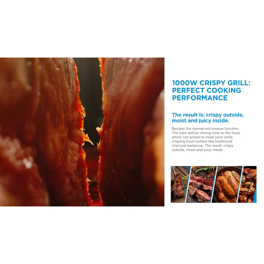 Mikrovågsugn med Grill 20L 700/1000W