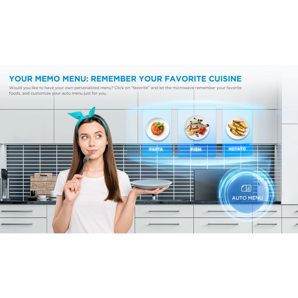 Mikrovågsugn med Grill 20L 700/1000W