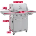 Gasolgrill Professional POWER EDITION 3       140984