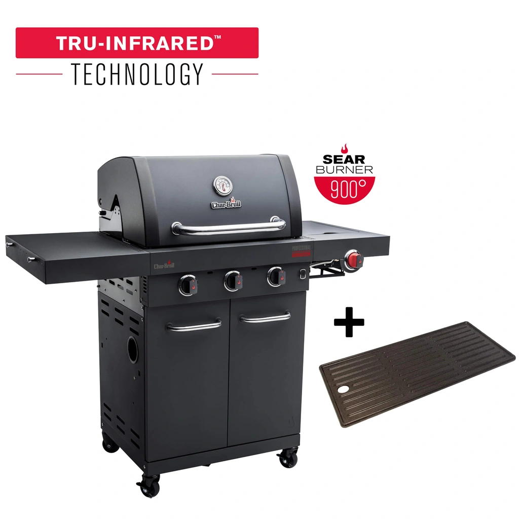 Gasolgrill Professional POWER EDITION 3       140984
