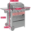 Hybridgrill Gas2Coal 2.0 3+1 Brännare  140925