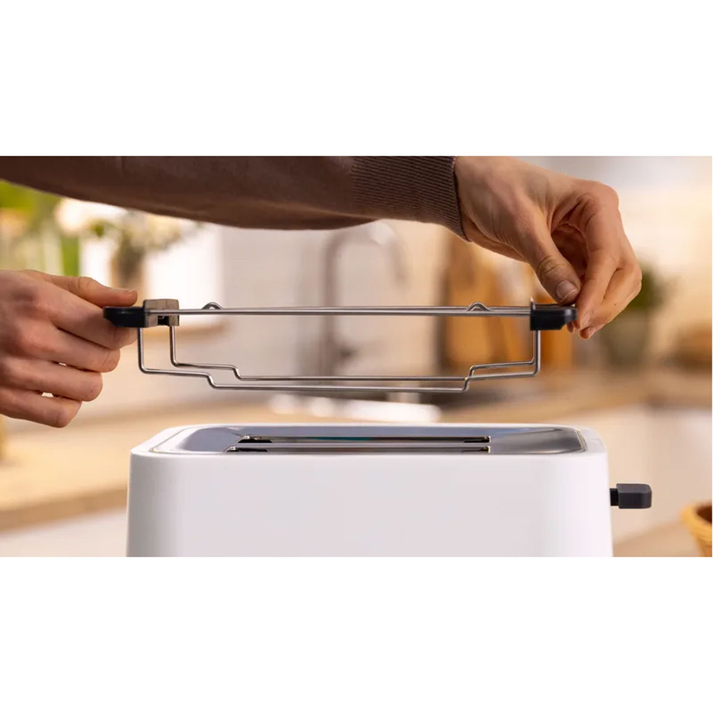 Brödrost TAT3M121 Vit 950W Bagels Funktion.