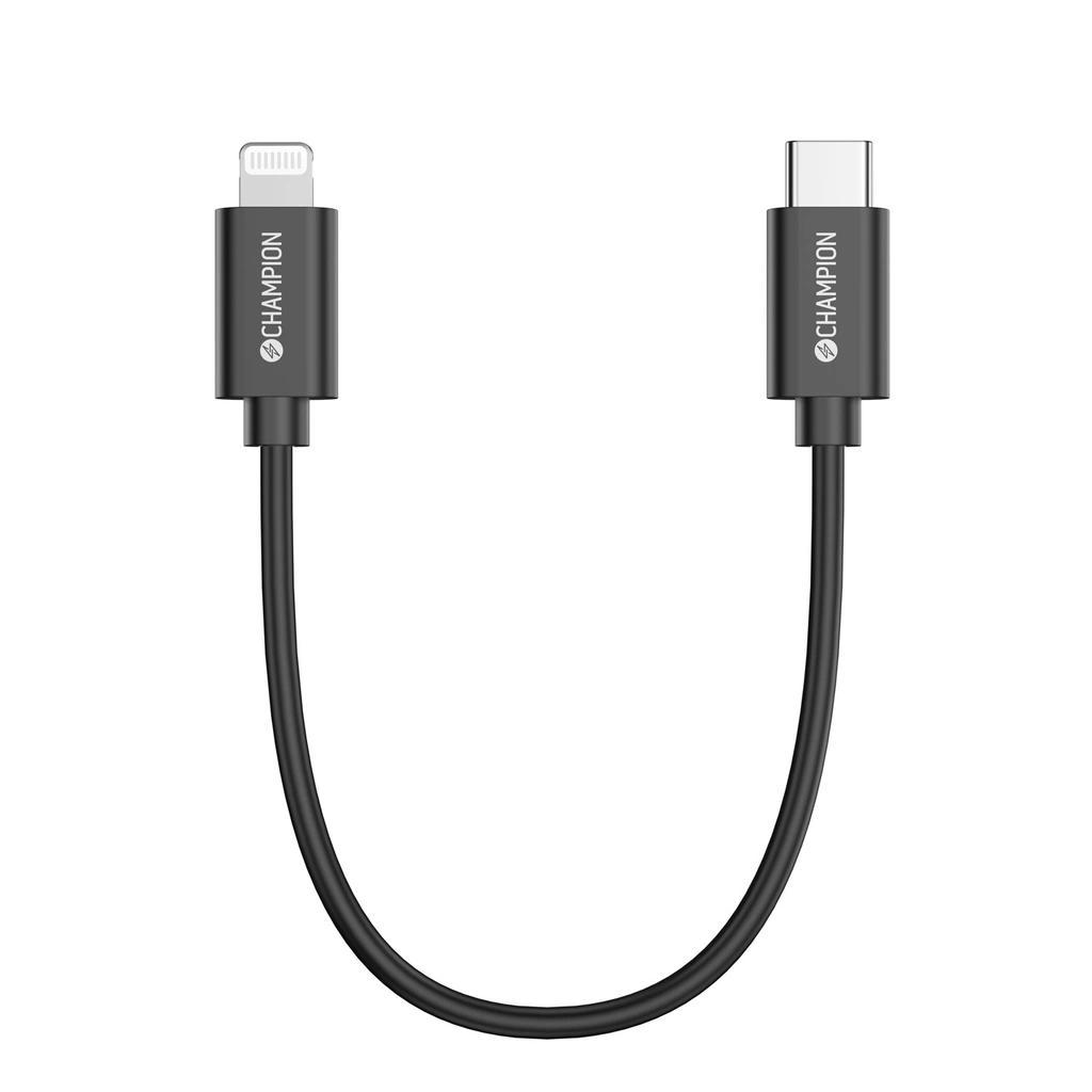 USB-C till Lightning Kabel 30cm Svart