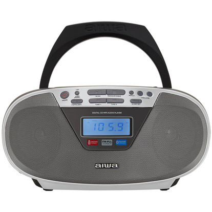 Radio med CD-spelare och Bluetooth Silver