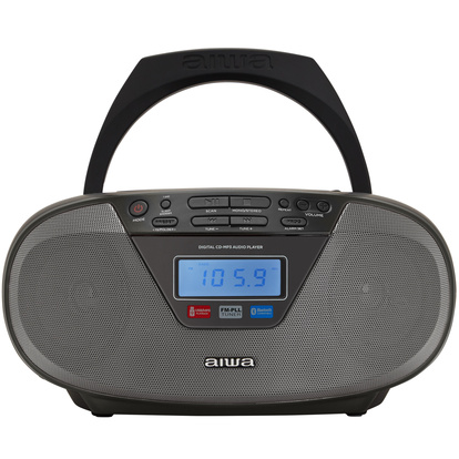 Radio med CD-spelare och Bluetooth Svart
