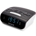 Klockradio med dubbla alarm