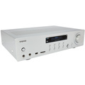 Förstärkare med Bluetooth 2 x 60 Watt RMS Silver