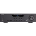 Förstärkare med Bluetooth 2 x 60 Watt RMS Svart