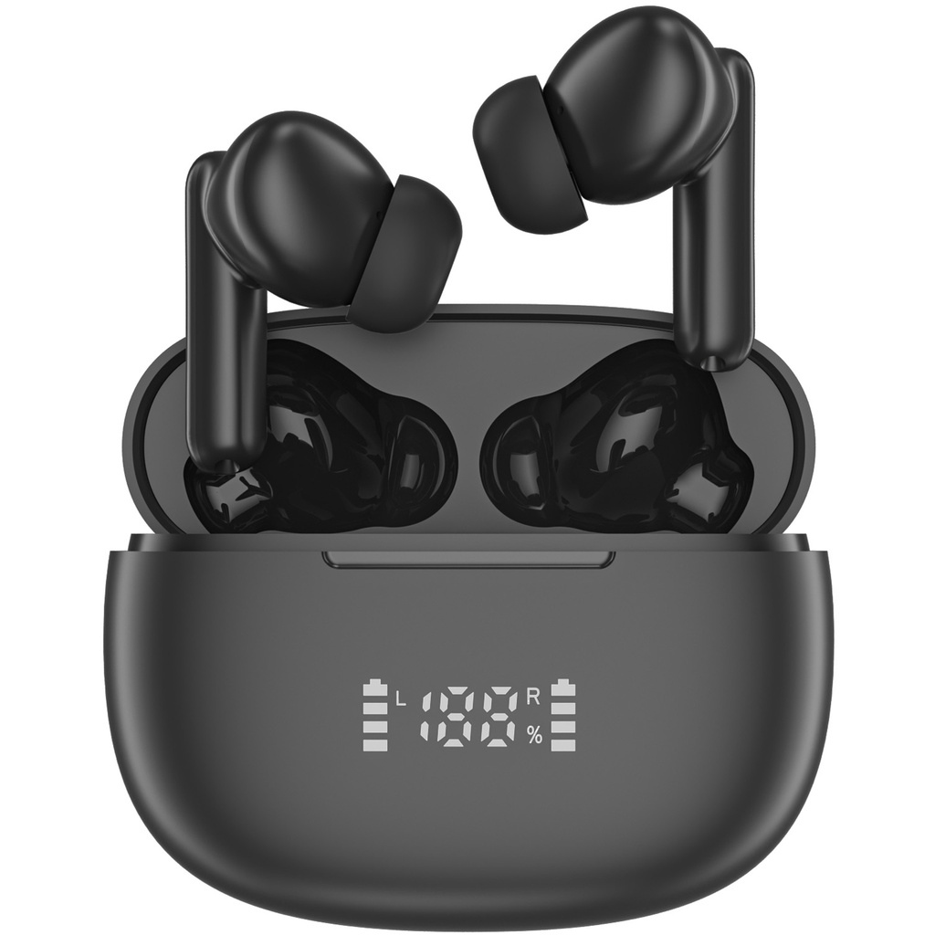 Hörlurar In-Ear TWS ENC LED Navigator Svart