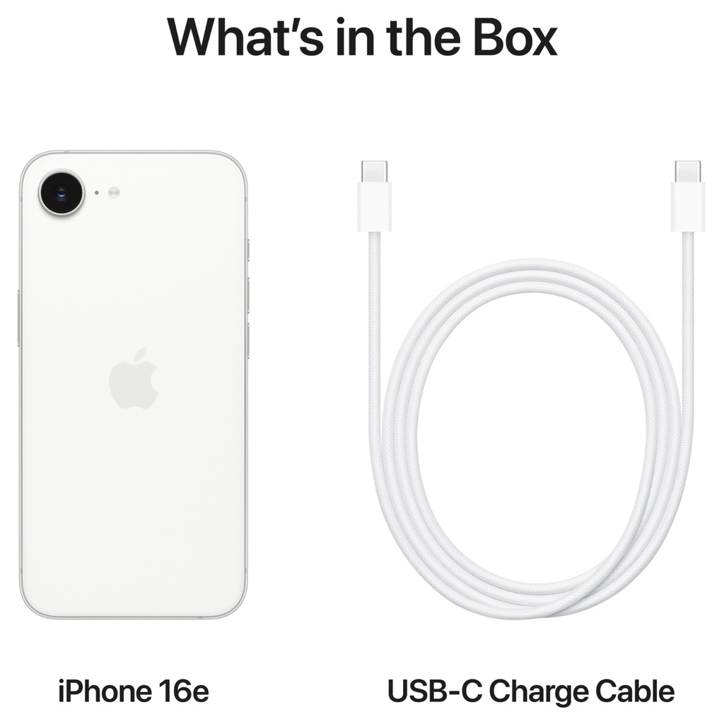 iPhone 16e 256GB White