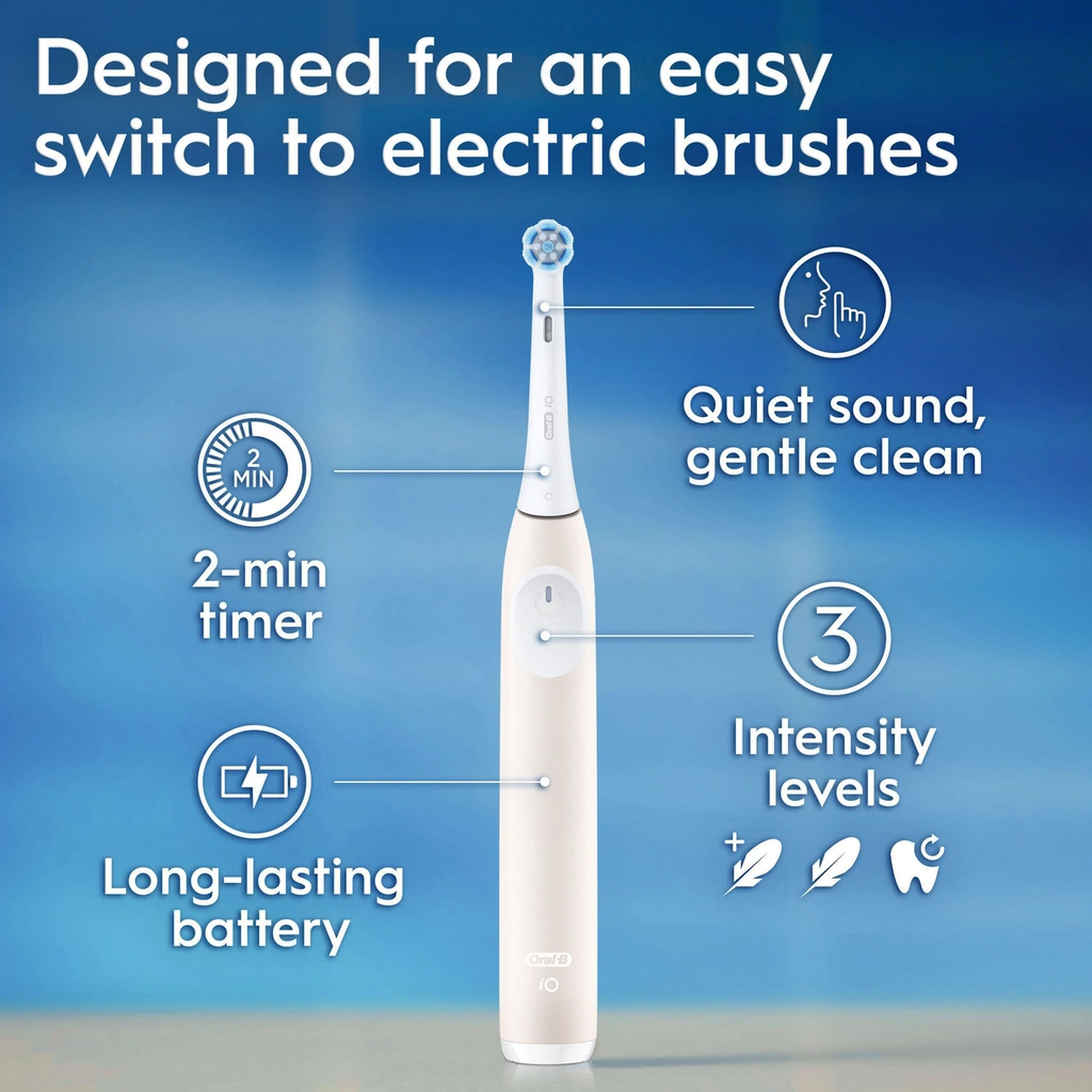 Eltandborste iO2 Series Calm Pink