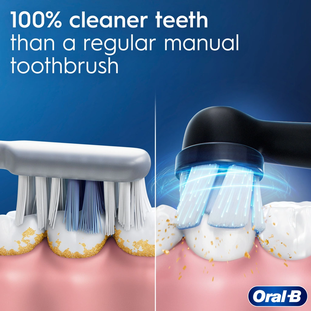 Eltandborste iO Simply Easy Clean Night Black