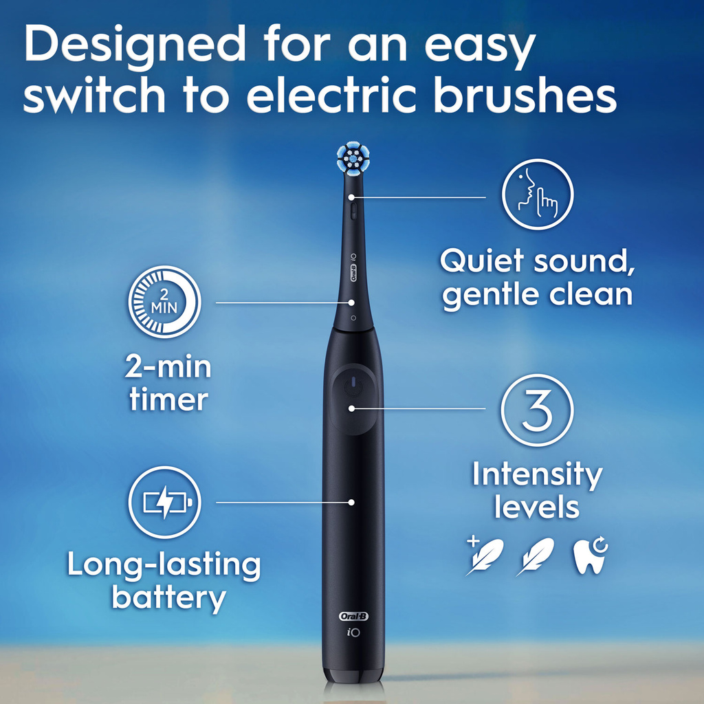 Electric toothbrush iO Simply Easy Clean Night Black