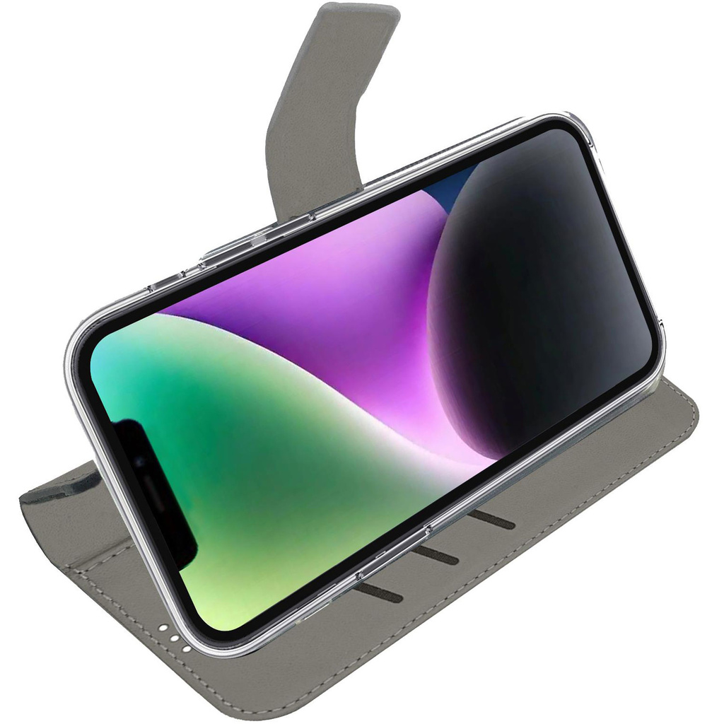 Wally Wallet Case iPhone 16e Svart