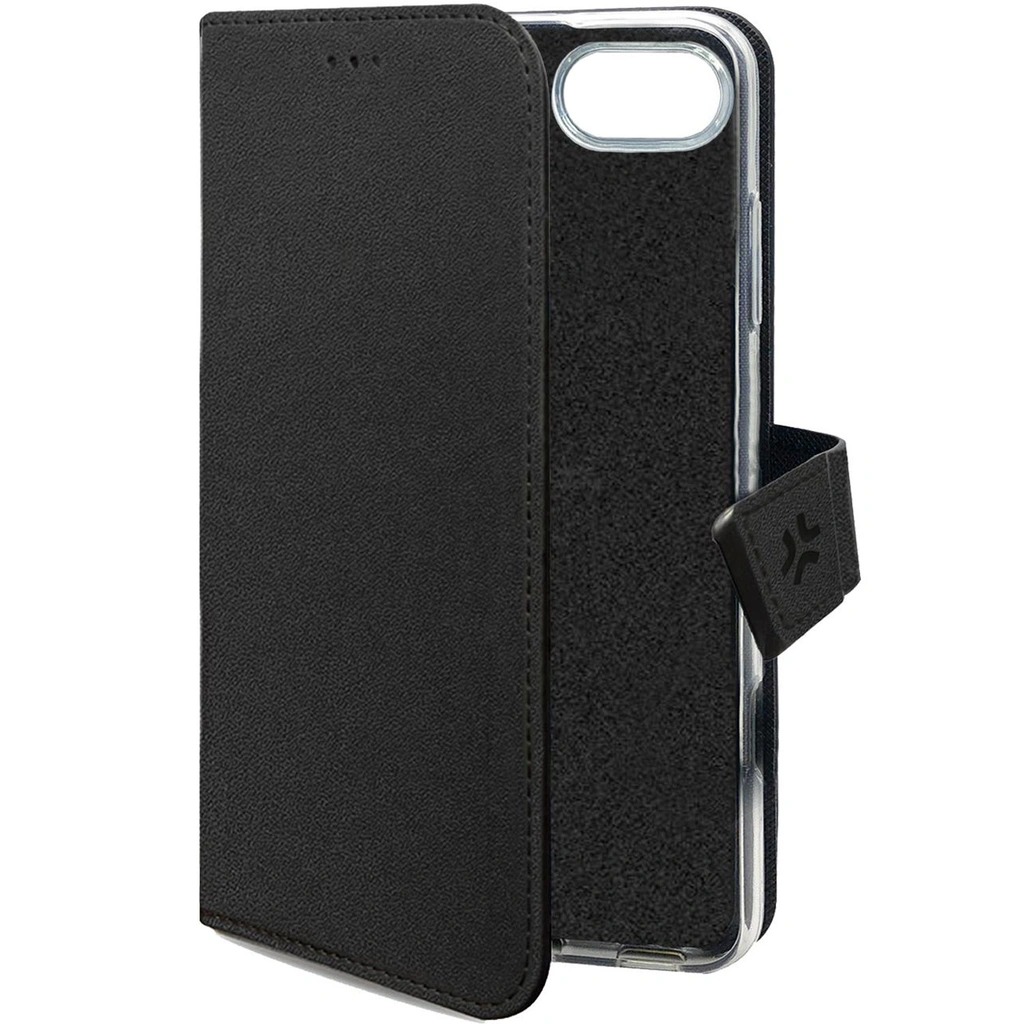 Wally Wallet Case iPhone 17e / 16e Svart