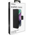 Wally Wallet Case iPhone 17e / 16e Svart