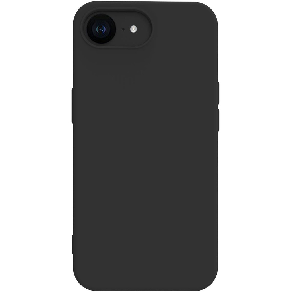 Cromo Soft rubber case iPhone 17e / 16e Svart