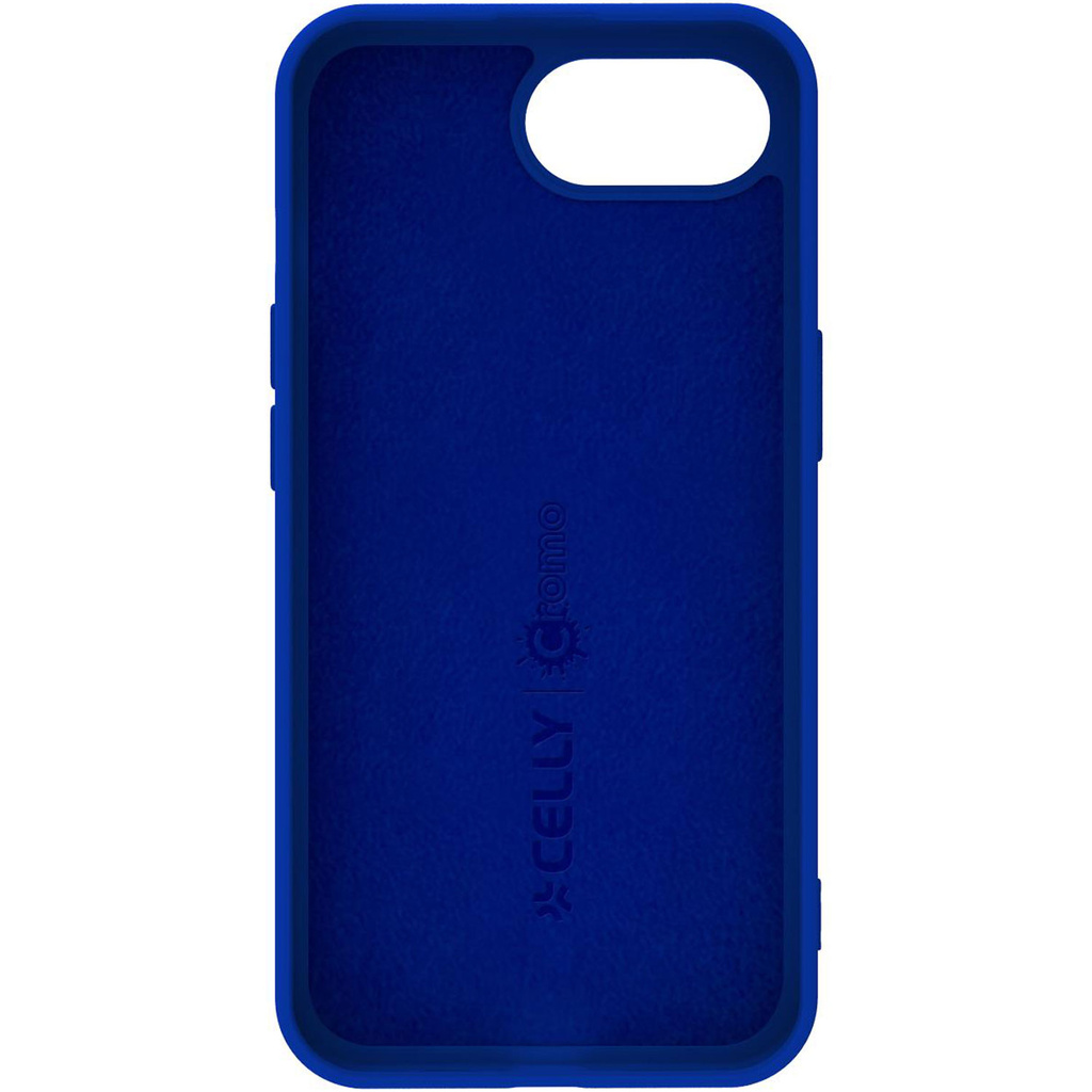 Cromo Soft rubber case iPhone 16e Blå