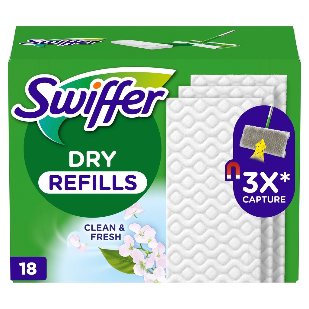 Refill cloths 18 pcs dry with fragrance