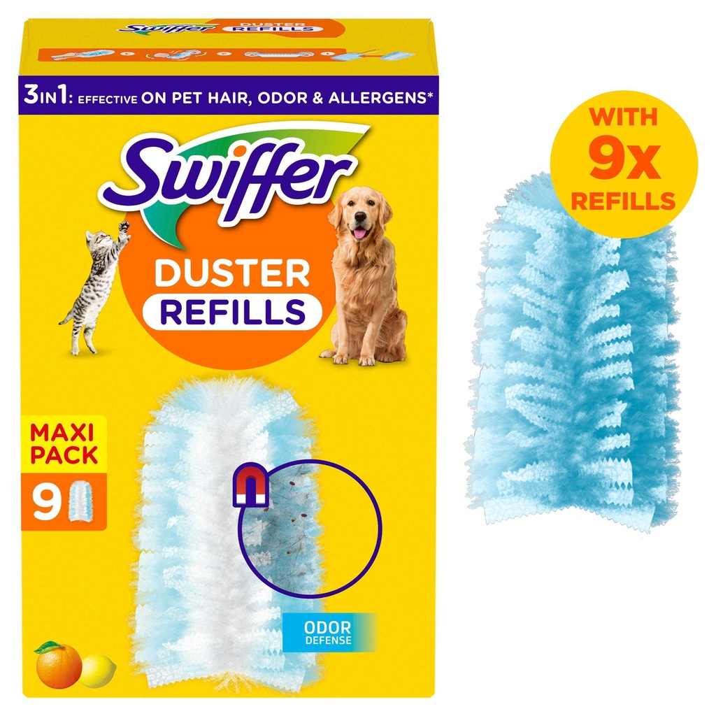 Dammvippa refiller 9st Husdjur