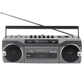 Boombox Radio FM DAB+ Bluetooth Stereo SRR80TI Silver