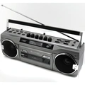 Boombox Radio FM DAB+ Bluetooth Stereo SRR80TI Silver