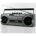 Boombox Radio FM DAB+ Bluetooth Stereo SRR80TI Silver