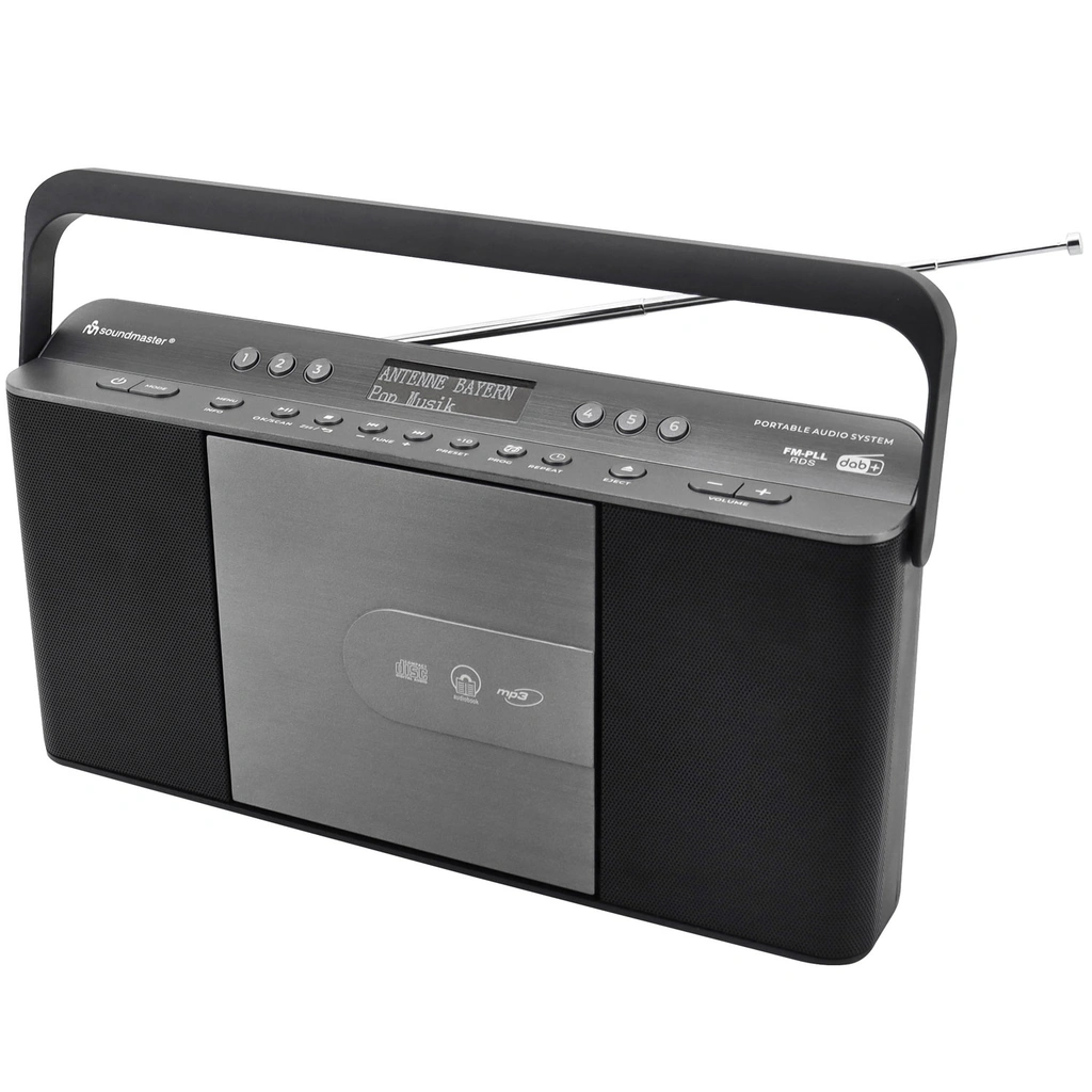 Boombox Dab+ FM CD USB RCD1870SW Black