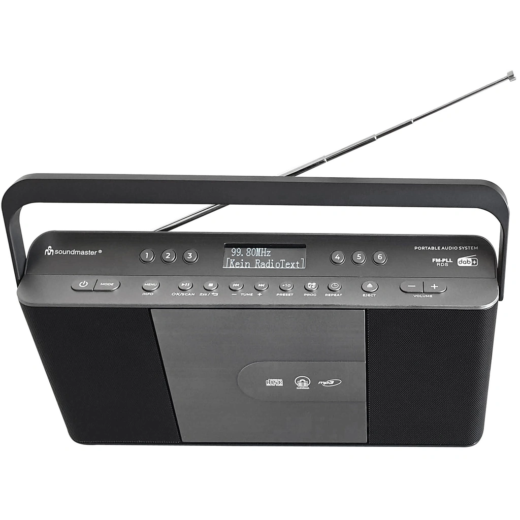 Boombox Dab+ FM CD USB RCD1870SW Black