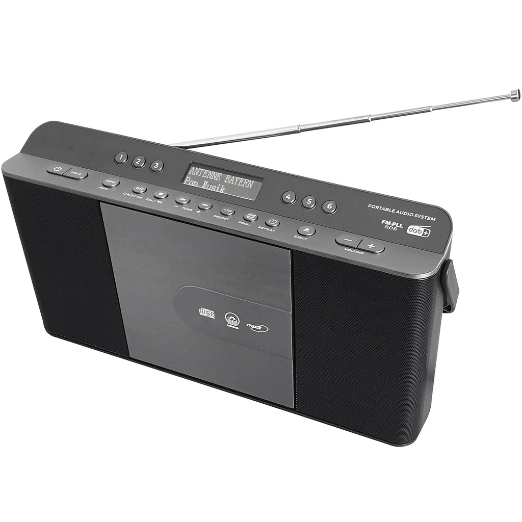 Boombox Dab+ FM CD USB RCD1870SW Black