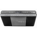 Boombox CD Radio FM Snabbval RCD1870SW Svart/Silvergrå