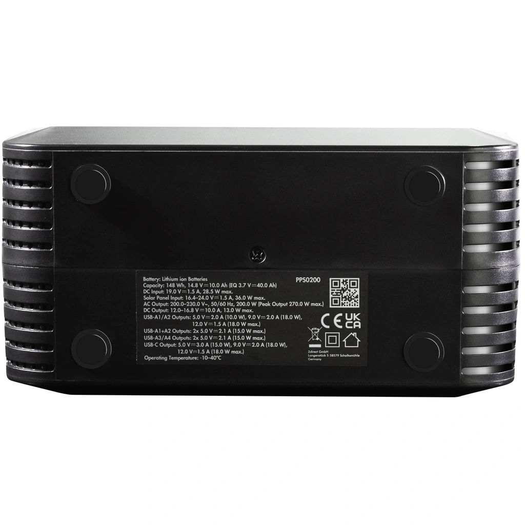 Portable Power Station 40.000 mAh 200W 148 Wh