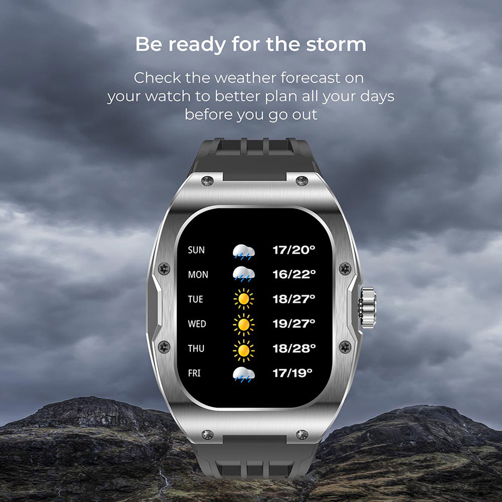 Smartklocka Hero AMOLED - Svart