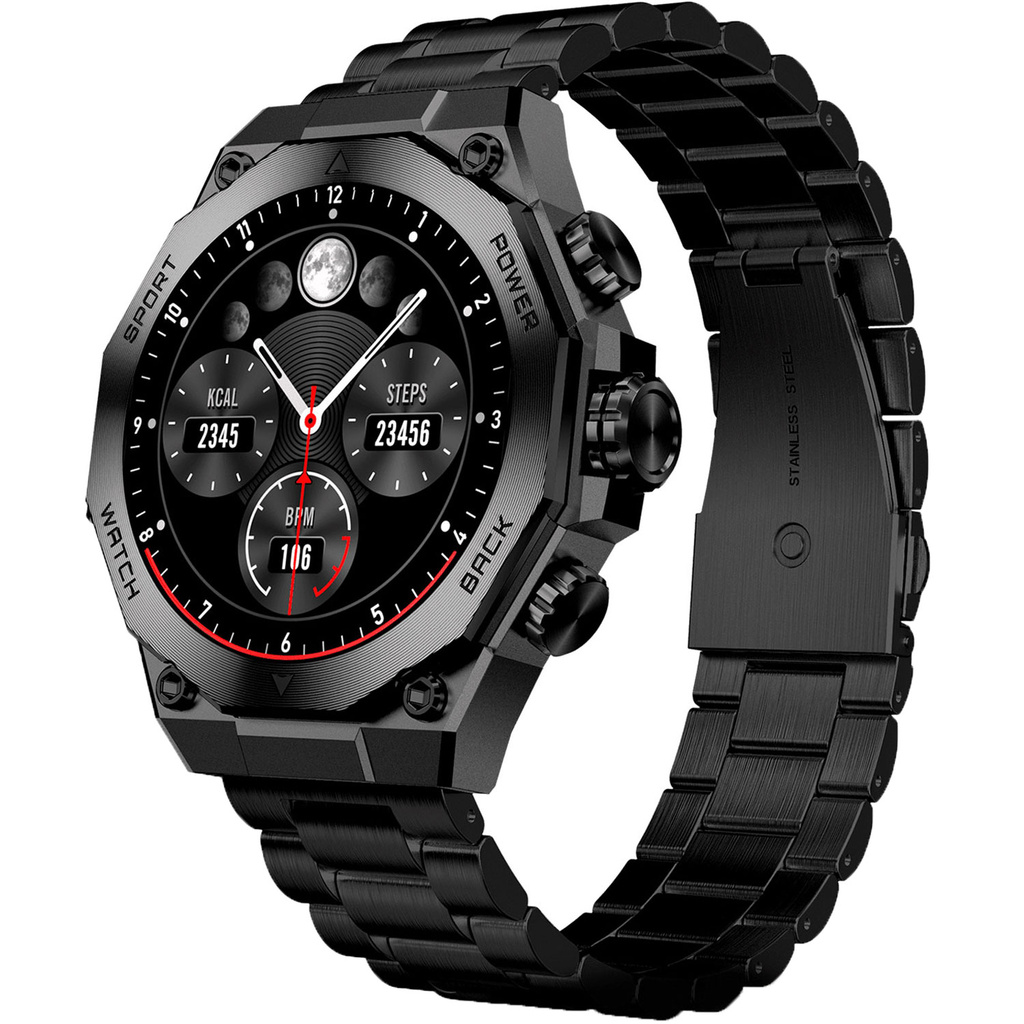 Smartklocka Titanium - Svart