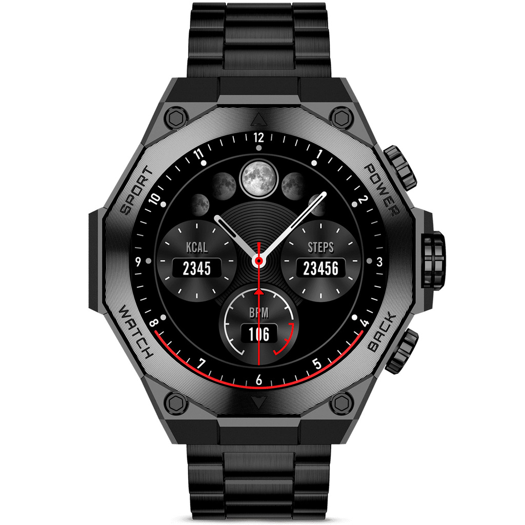 Smartklocka Titanium - Svart