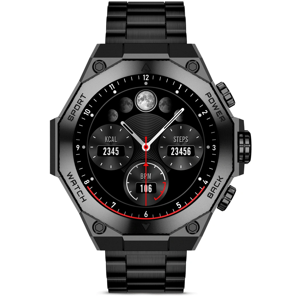 Smartklocka Titanium - Svart