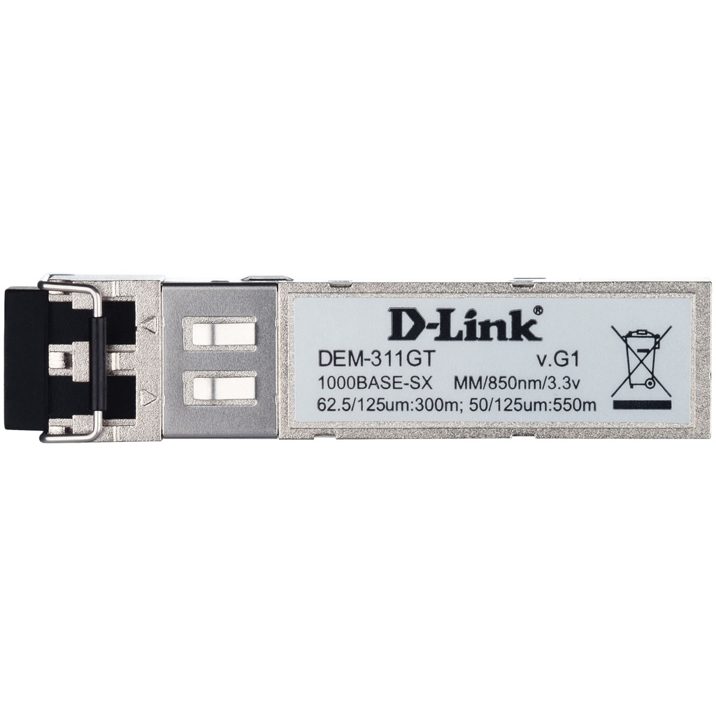 DEM-311GT 1-port Mini-GBIC SFP to 1000BaseSX Ethernetmodul 550m