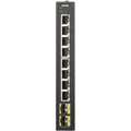 DIS-100G-10S 8-port Gigabit Industriell Switch med 2 x 100/1000M SFP