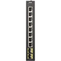 DIS-100G-10S 8-port Gigabit Industrial Switch with 2 x 100/1000M SFP